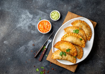 Pâte feuilletée aux moules et au sodium