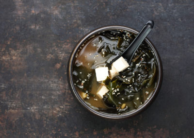 Ramen avec Shitake, Kombu et Wakame