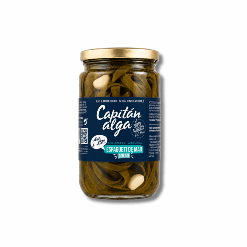 Espagueti de Mar con Ajo 200g – Conserva de Algas